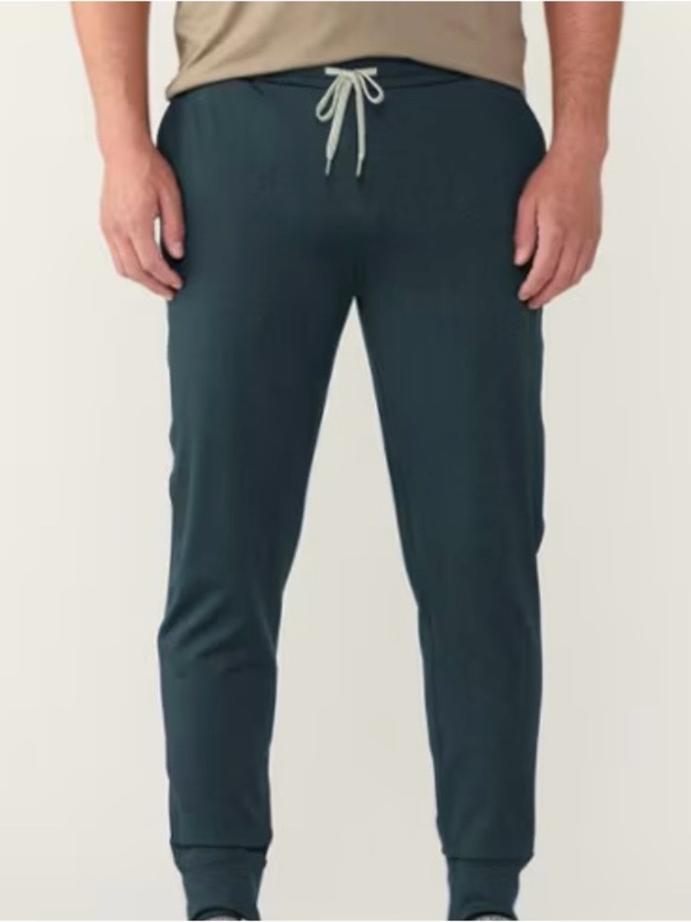Vuori Men's Jogger Pants in Dark Teal